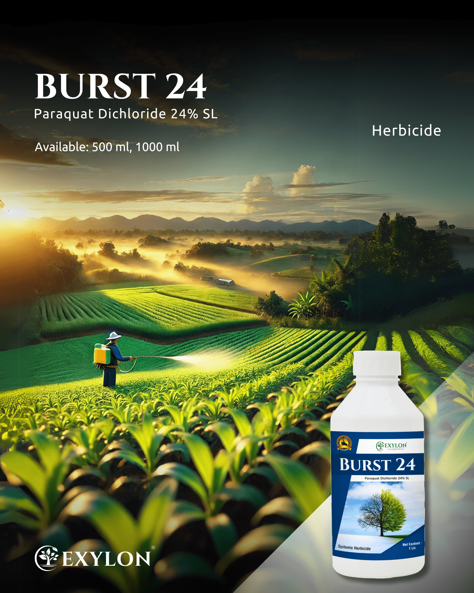 EXYLON BURST 24 HERBICIDE - Exylon Pesticides