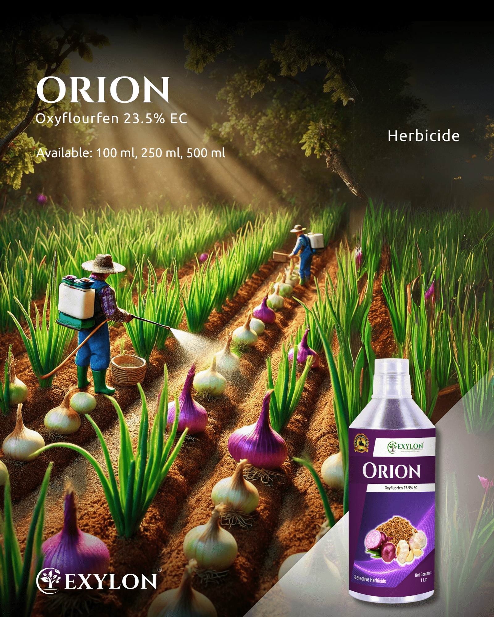 oxyflo herbicide Exylon Orion Herbicide (Oxyfluorfen 23.5% EC)